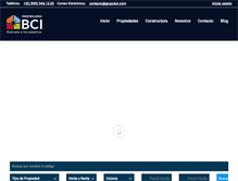 Tablet Screenshot of grupobci.com